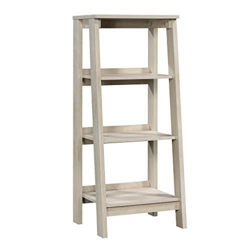 Sauder Trestle 3-Shelf Bookcase, Chalked Chestnut finish