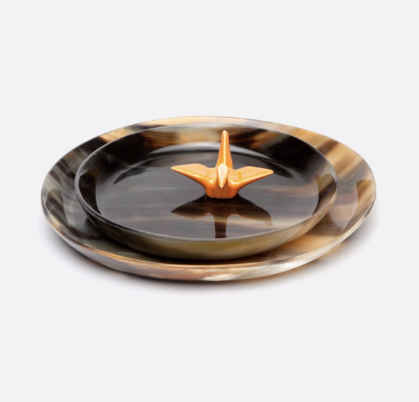 Round Horn Tray Available in 2 Sizes