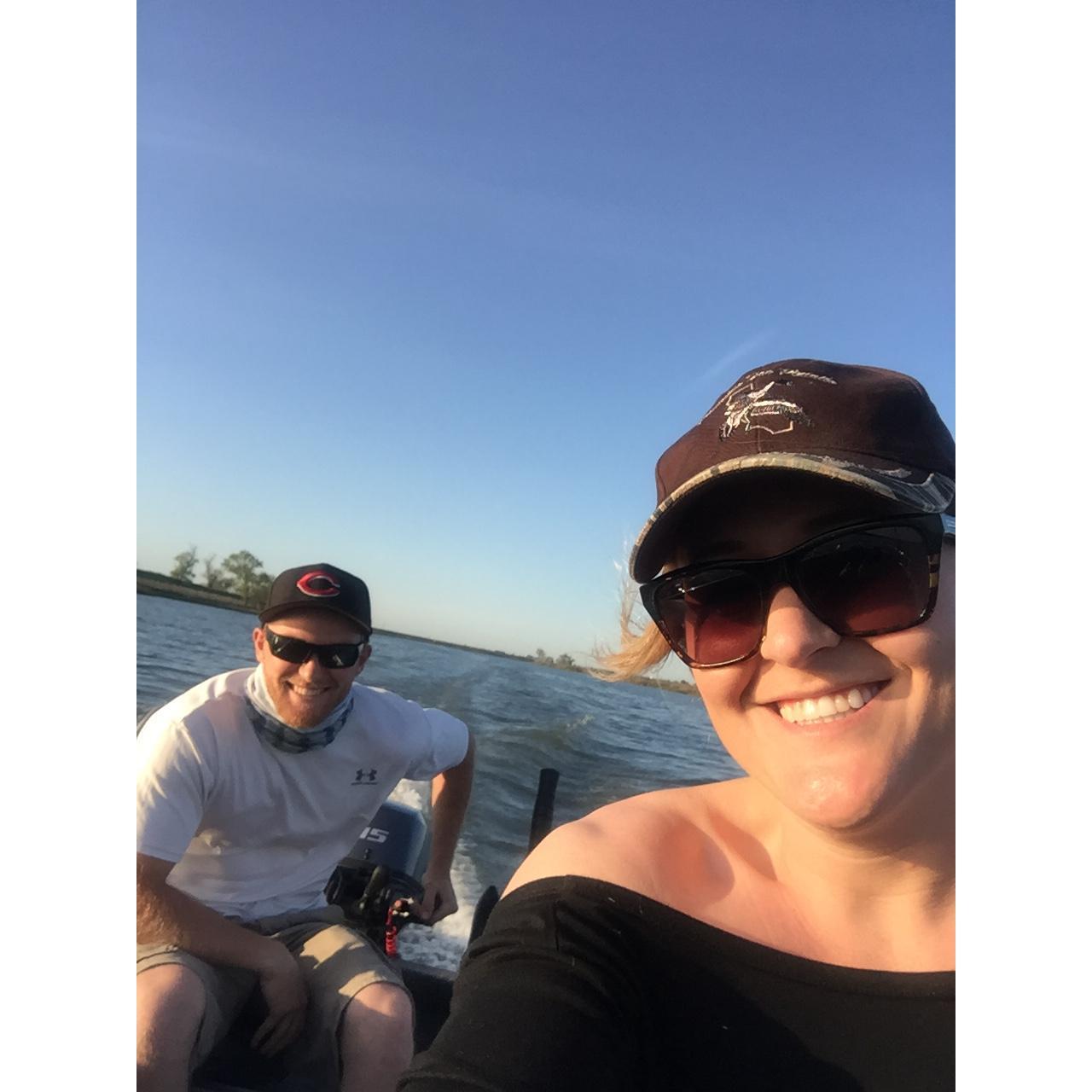 Wouldn't be a proper site without a fishing picture. Brent would come snag me from the hospital to go fishing at the Port where he and his father spent much of their time together when he was younger
