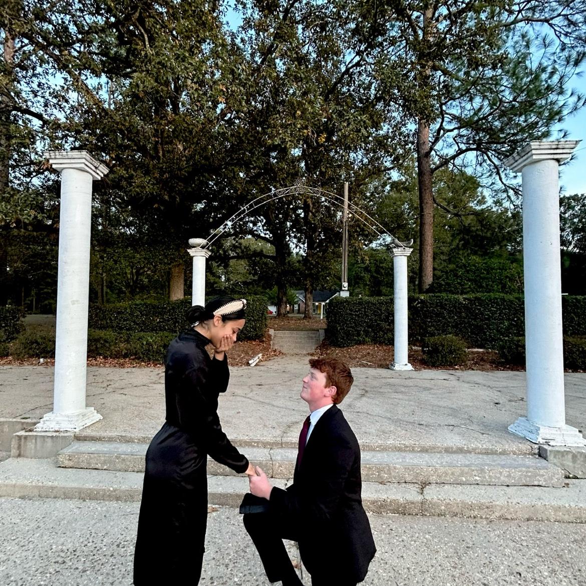 Maybe don’t fake your proposal to prank a friend…