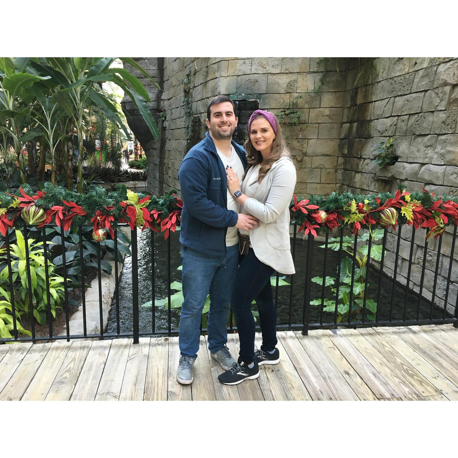 Where Adam proposed!