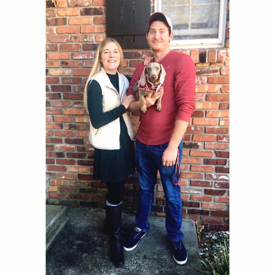 Our first puppy, Hank Anthony.