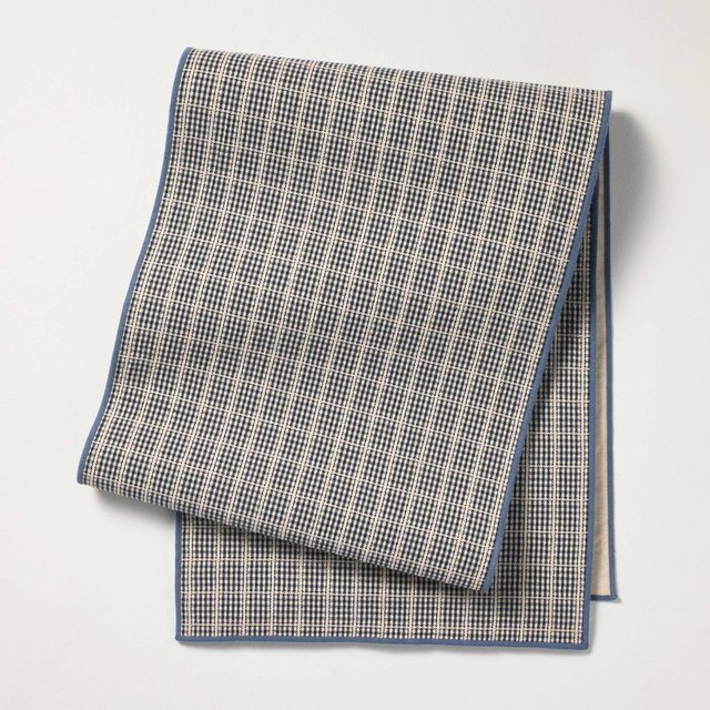 14"x72" Signature Plaid Table Runner - Hearth & Hand™ with Magnolia