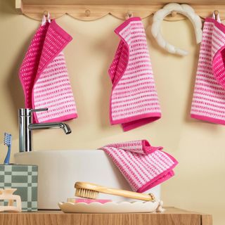 Play Reversible Terry Bright Washcloth, Set of 4