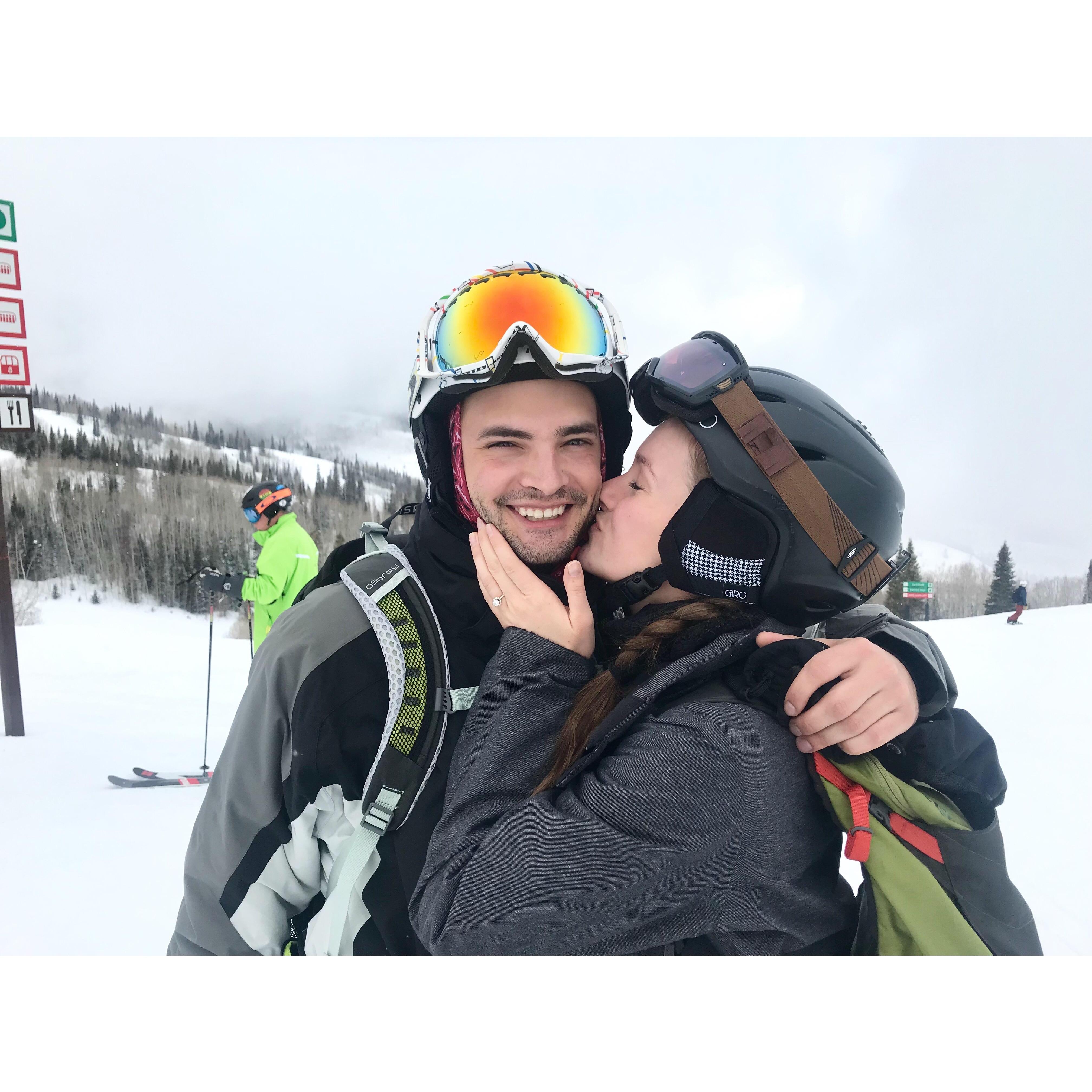 Skiing in Park City