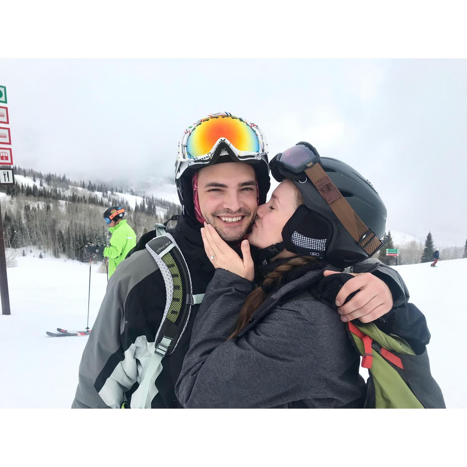 Skiing in Park City