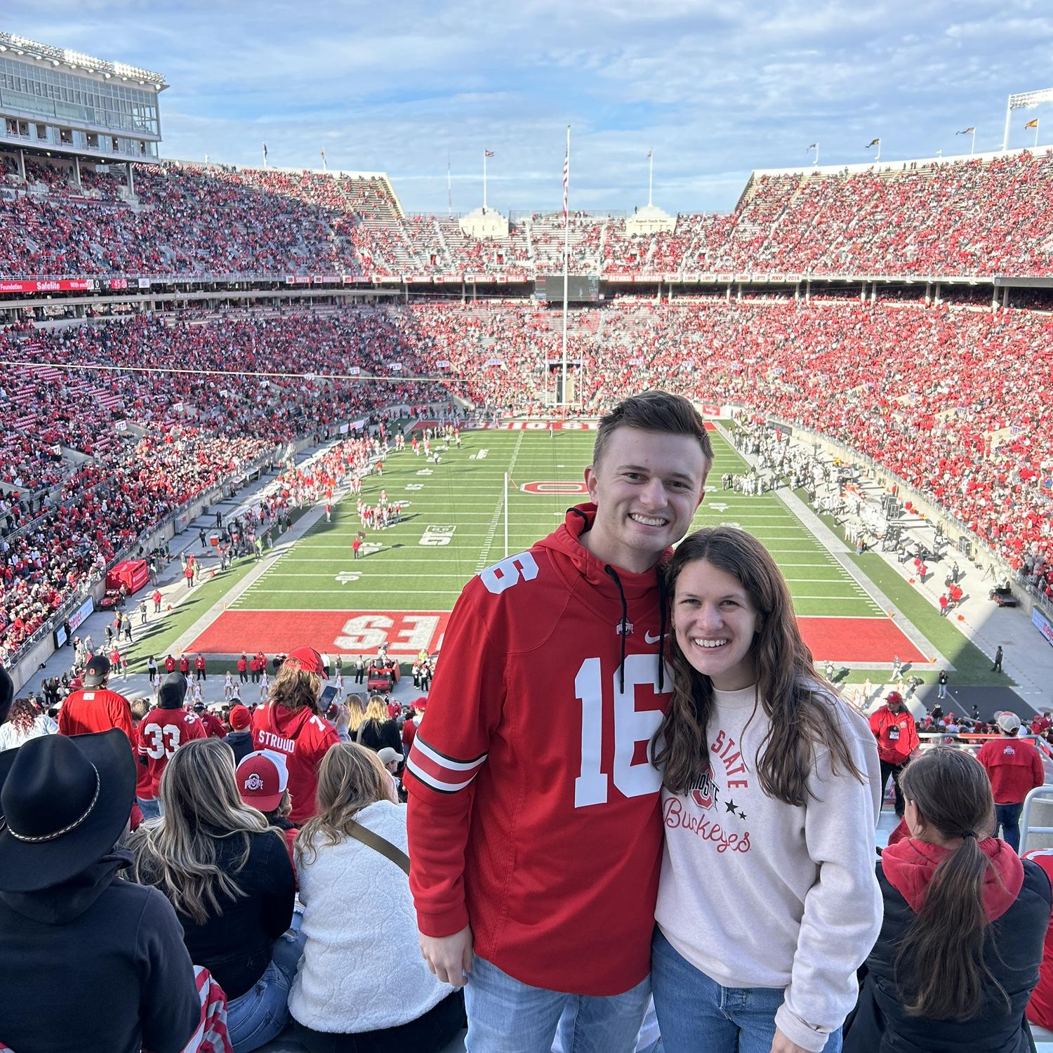 Anna’s first OSU game