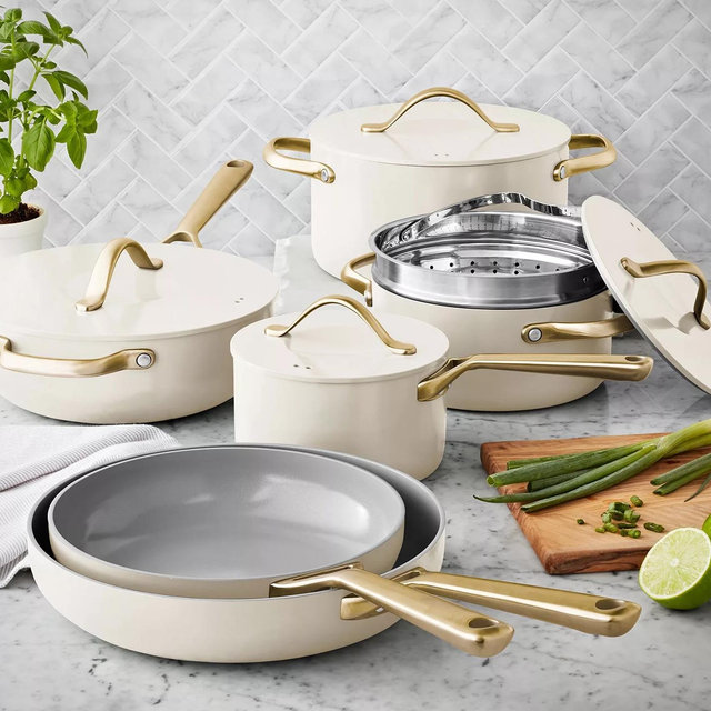Member's Mark 11-Piece Modern Ceramic Cookware Set - Sam's Club