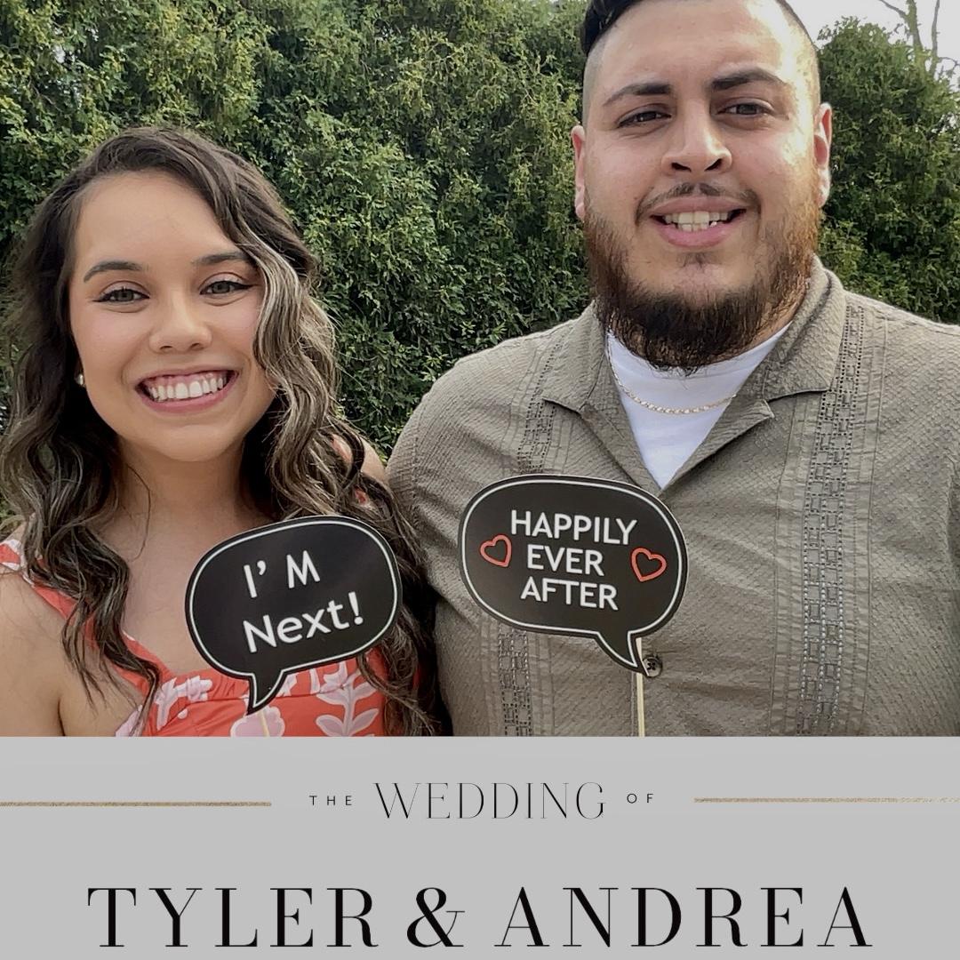 Andrea and Tyler tie the knot! - June 2024