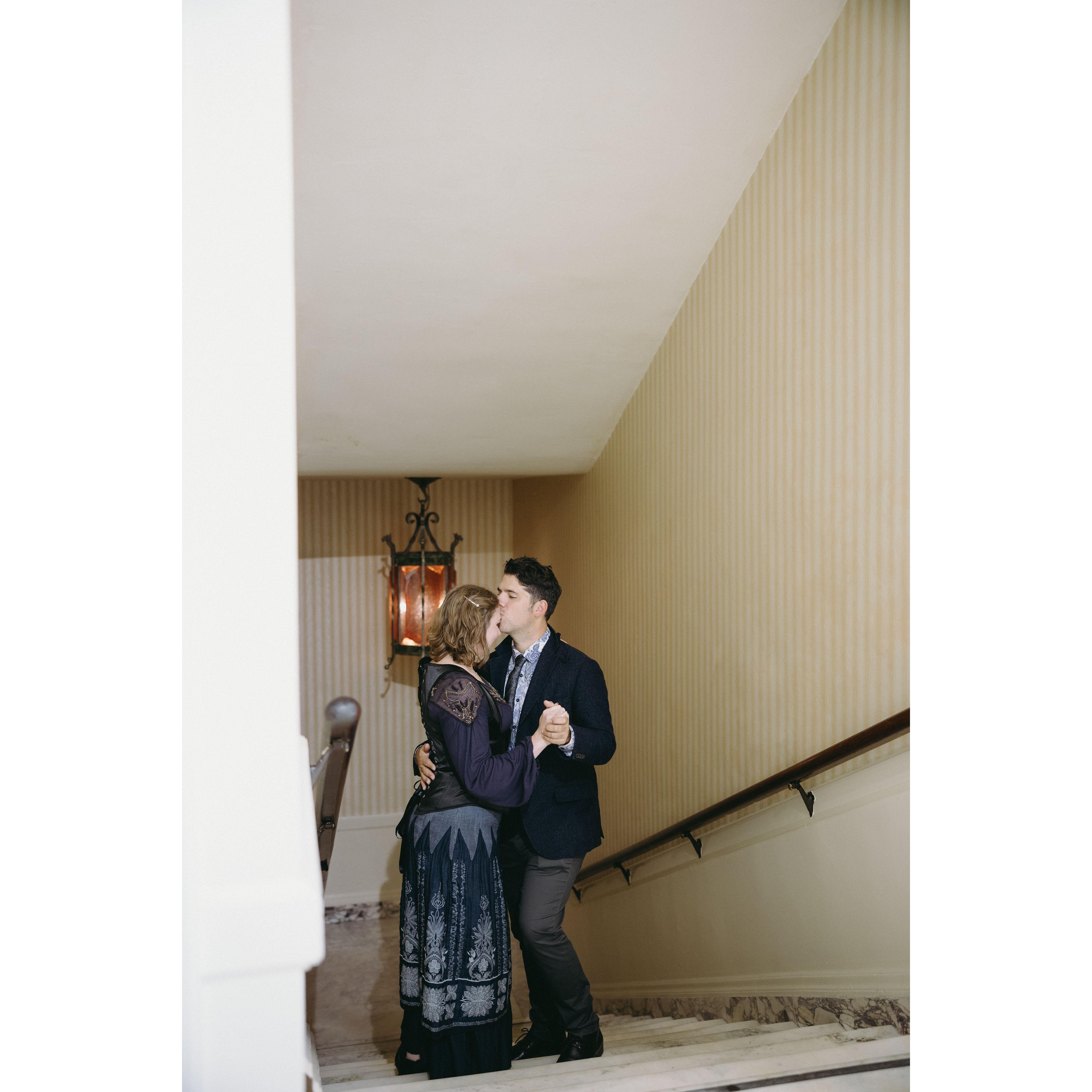 At the Fairmont San Francisco