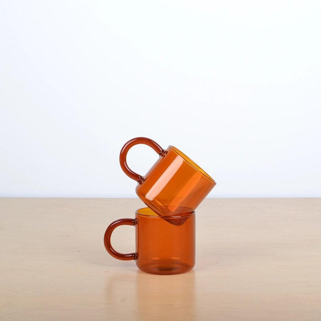 Glass Mug Set