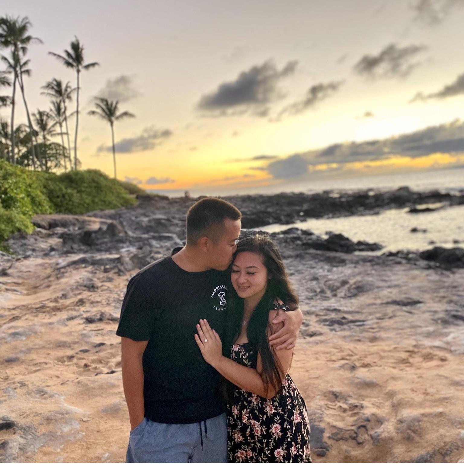 The night of the proposal..Maui, HI 8.30.2021