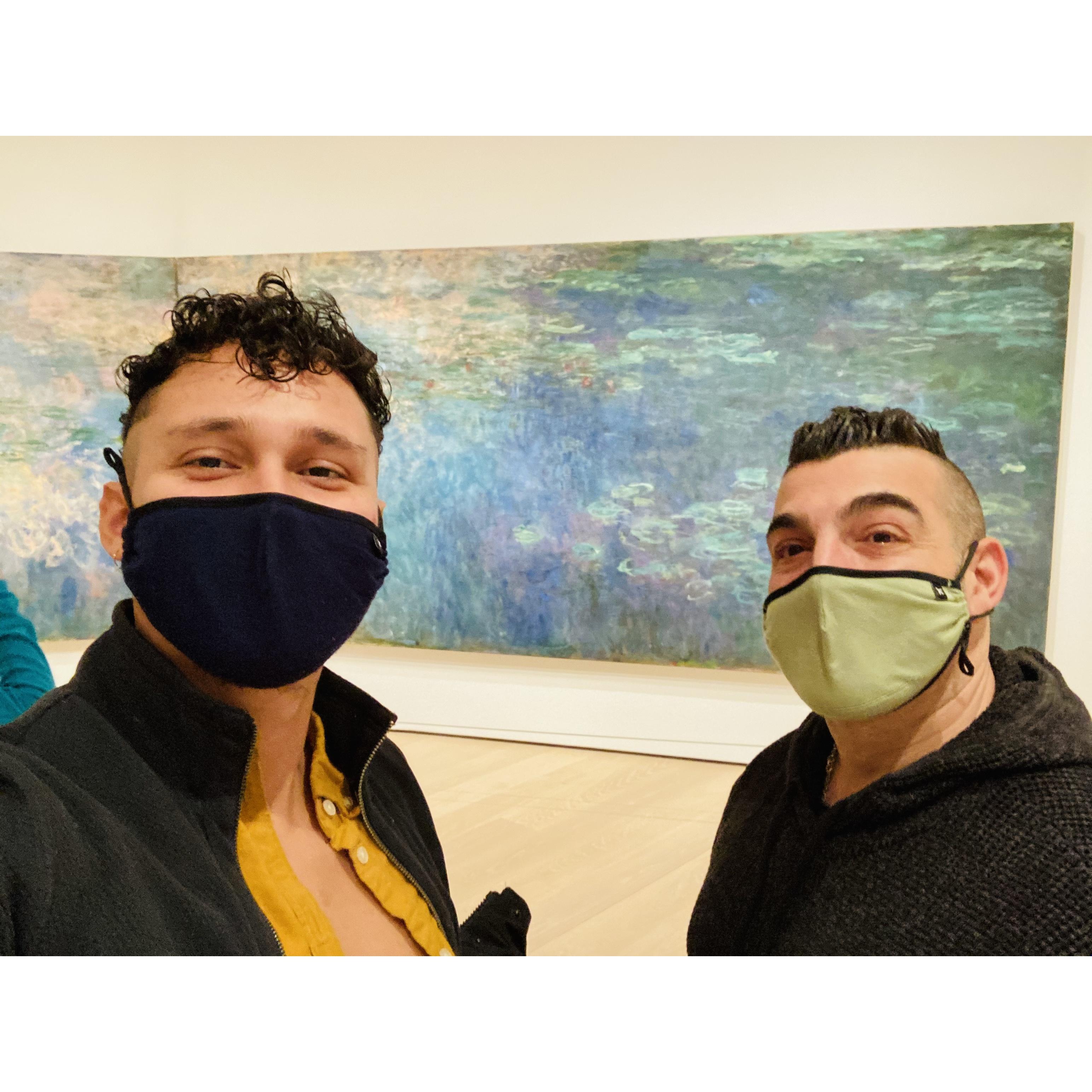 Moneting and MoMAing🖼