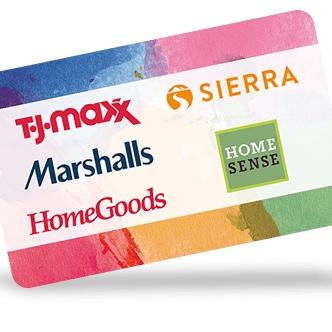 HomeGoods Gift Card