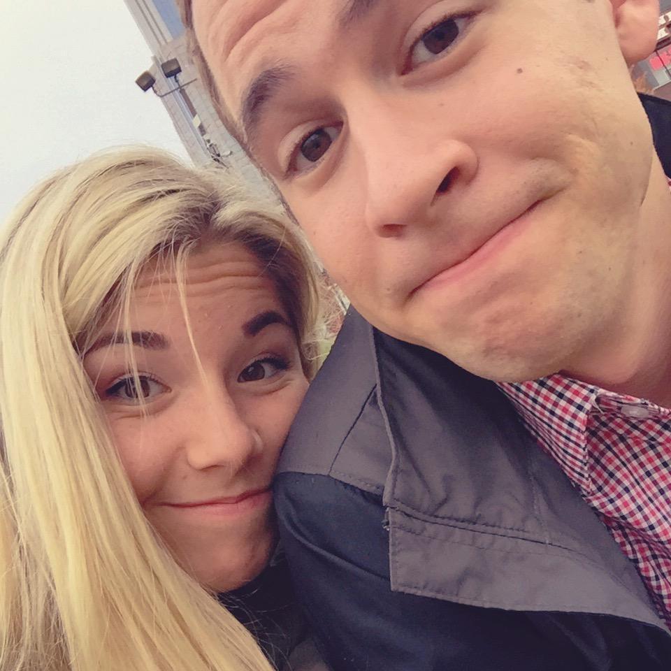 Our first date to the Frist art museum - we painted watercolors then walked down Broadway to the Harpeth River with some root beers from Rocket Fizz.