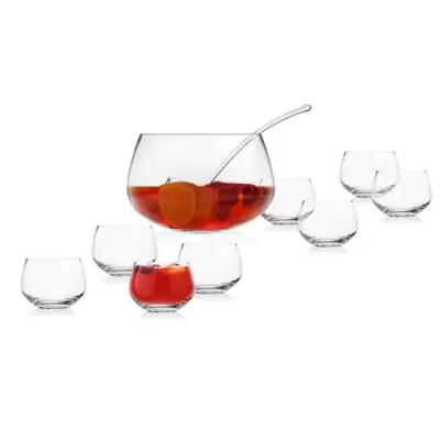 Olivia & Oliver® Madison 10-Piece Punch Bowl Set