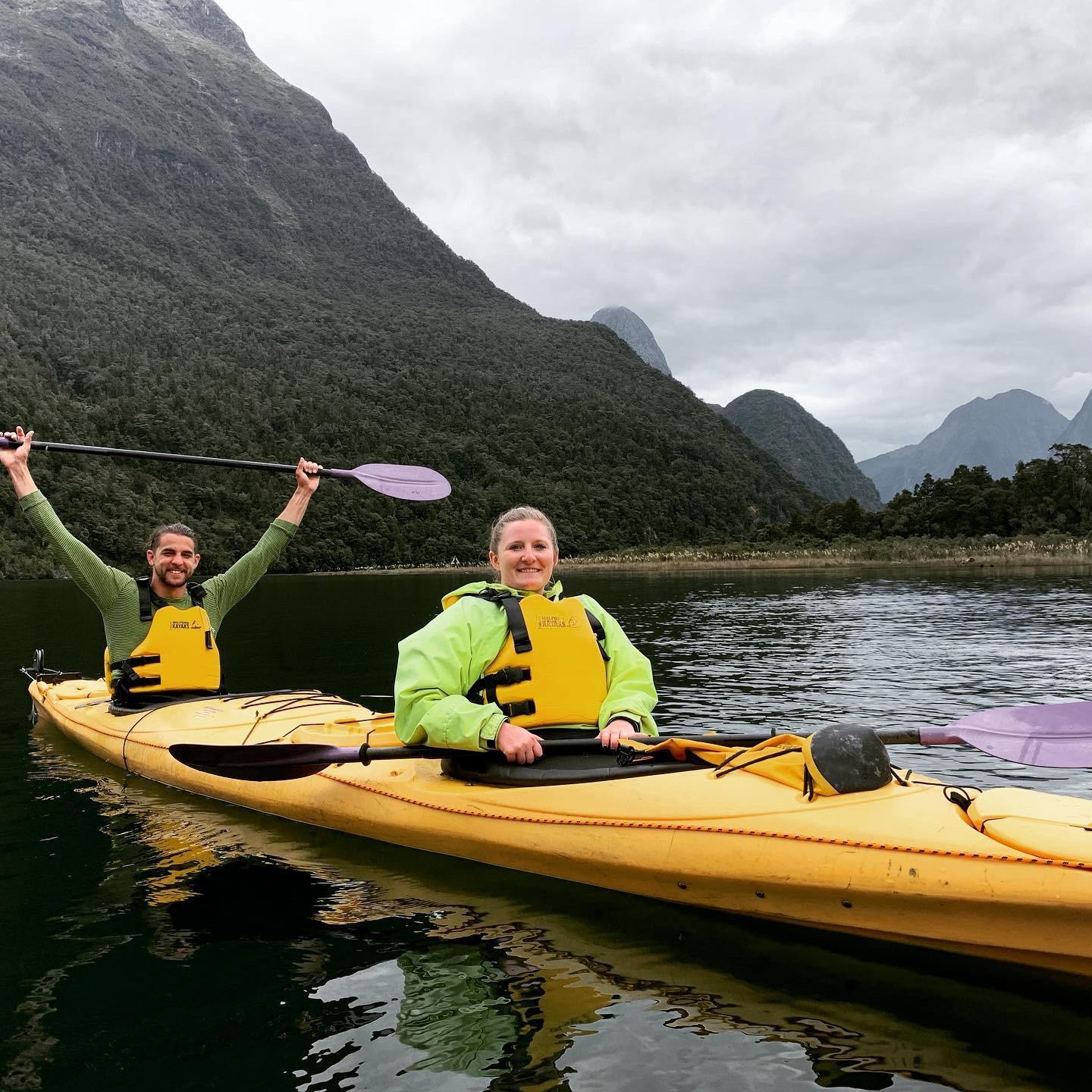 Kayaking in New Zealand