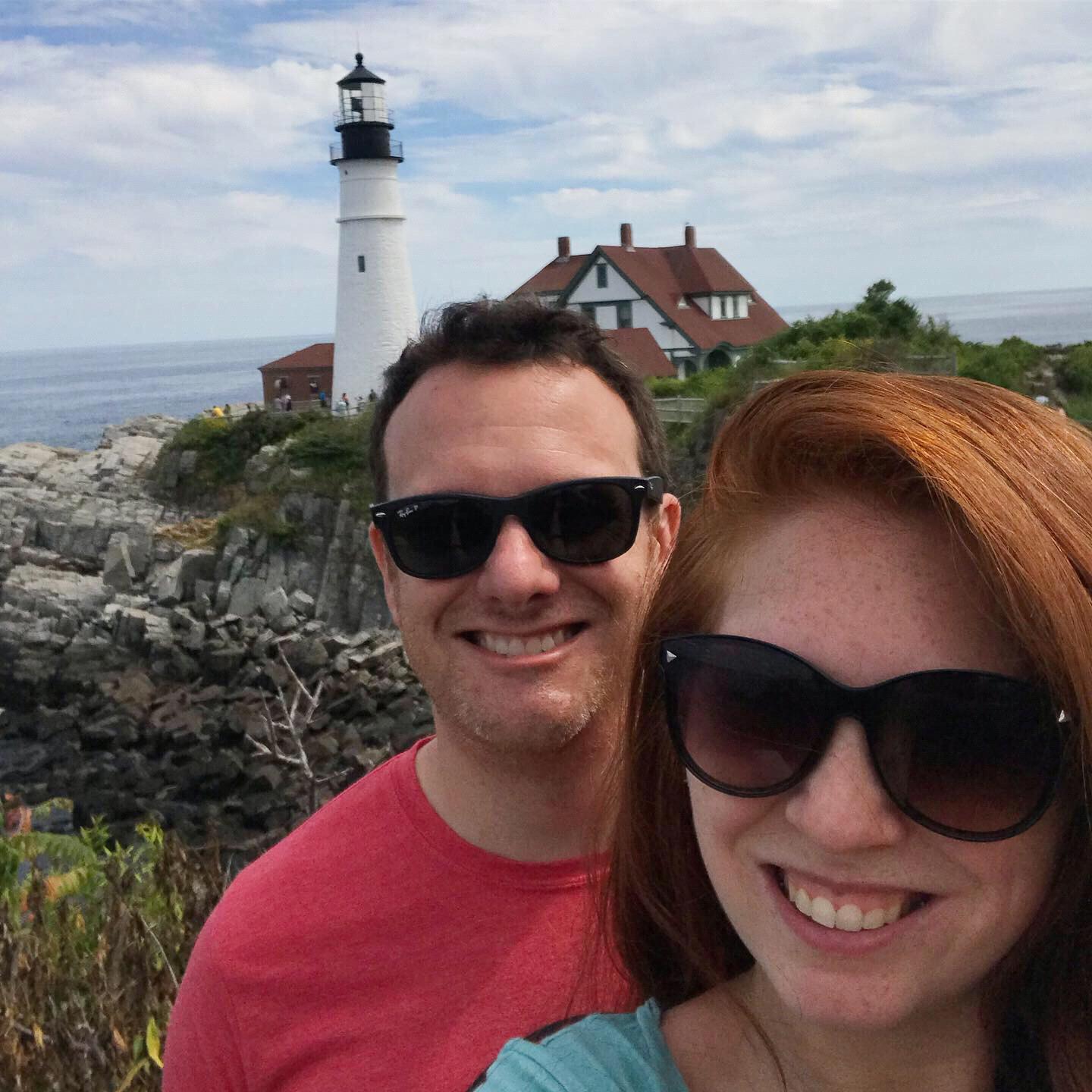 August 2019 - adding another lighthouse to our list of things we explored in Maine