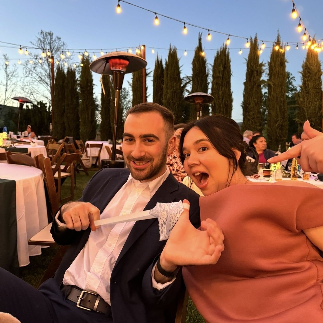 Last wedding before we were engaged *a sign?