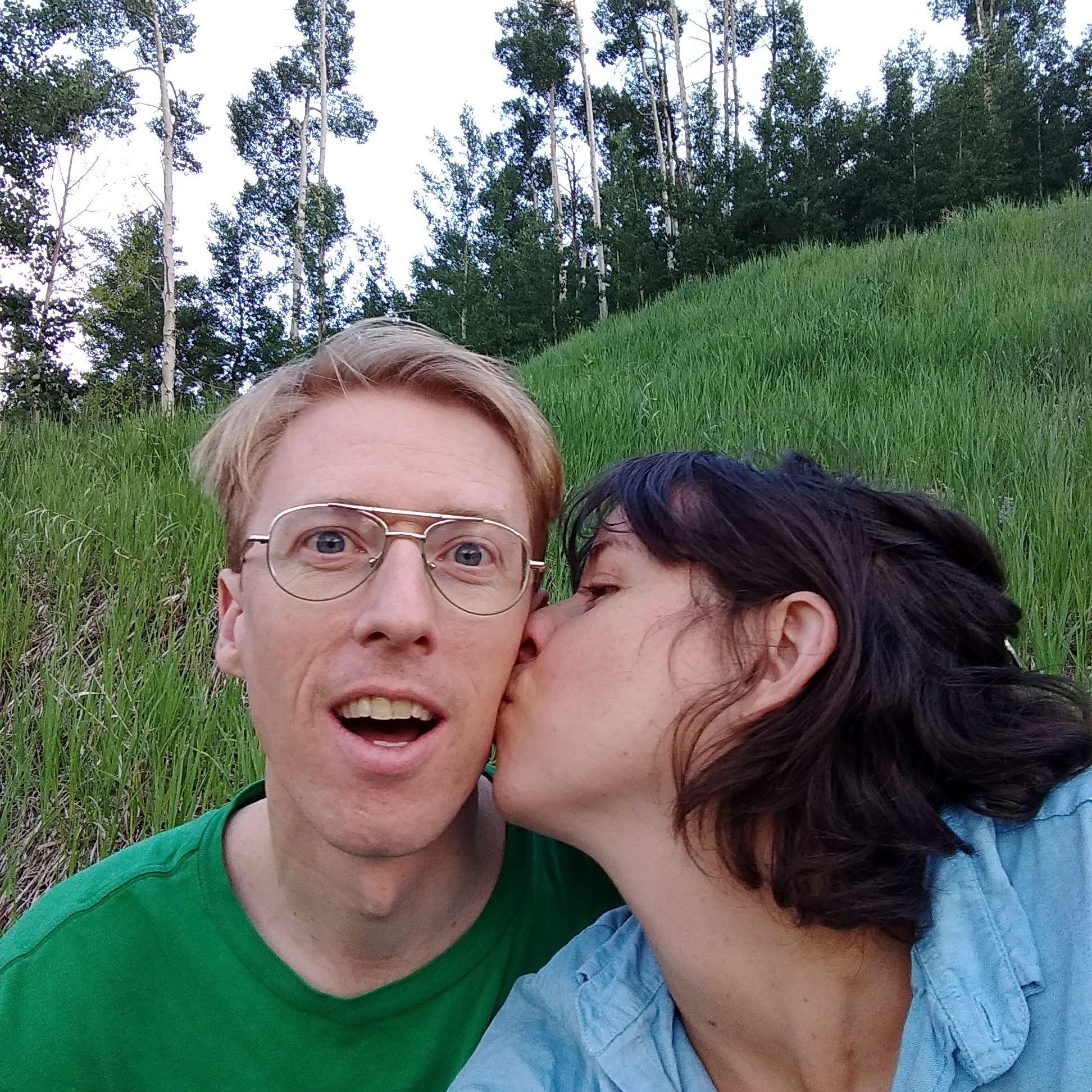 Hiking outside of Vail, Colorado.
