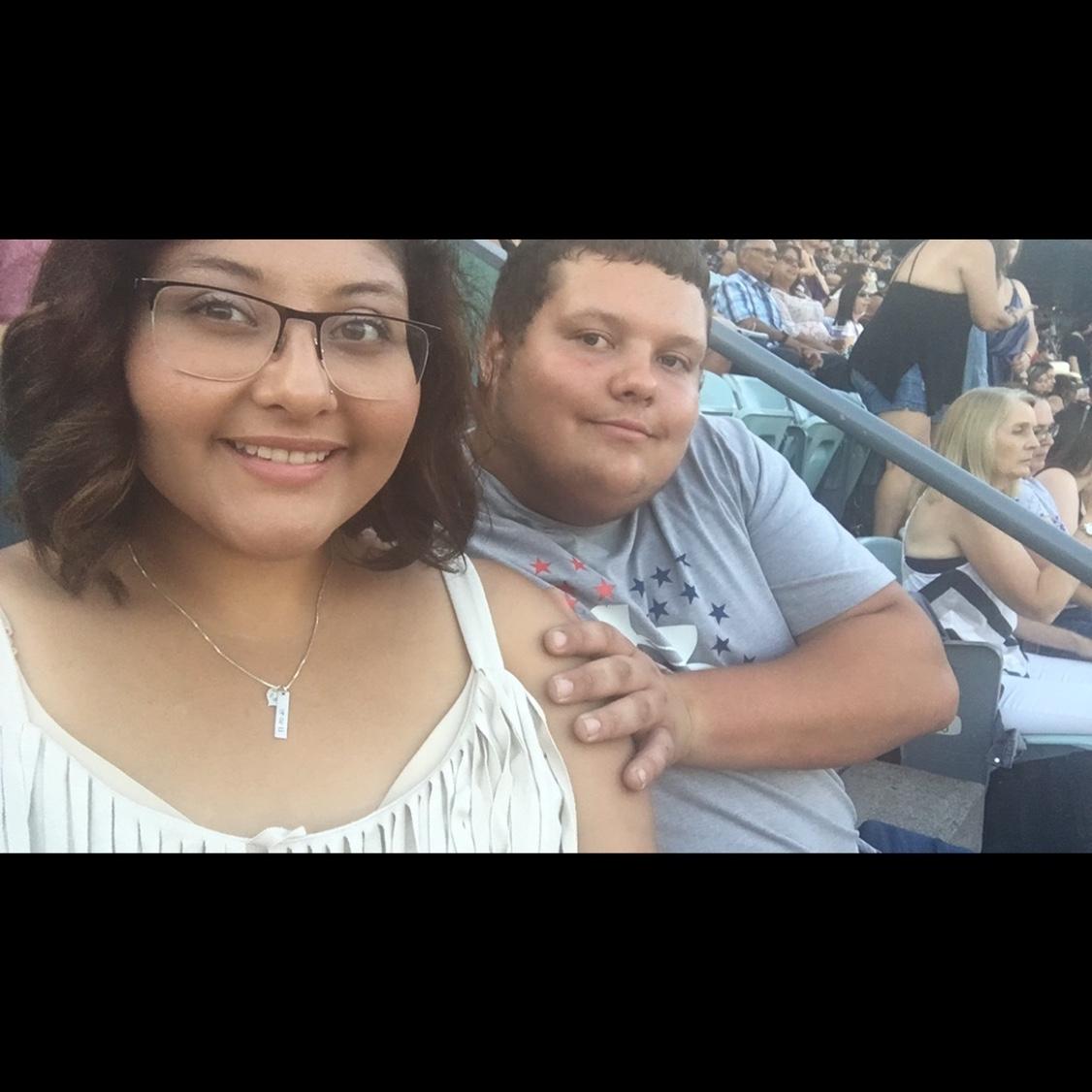 Our first “official” concert we saw Luke Bryan.