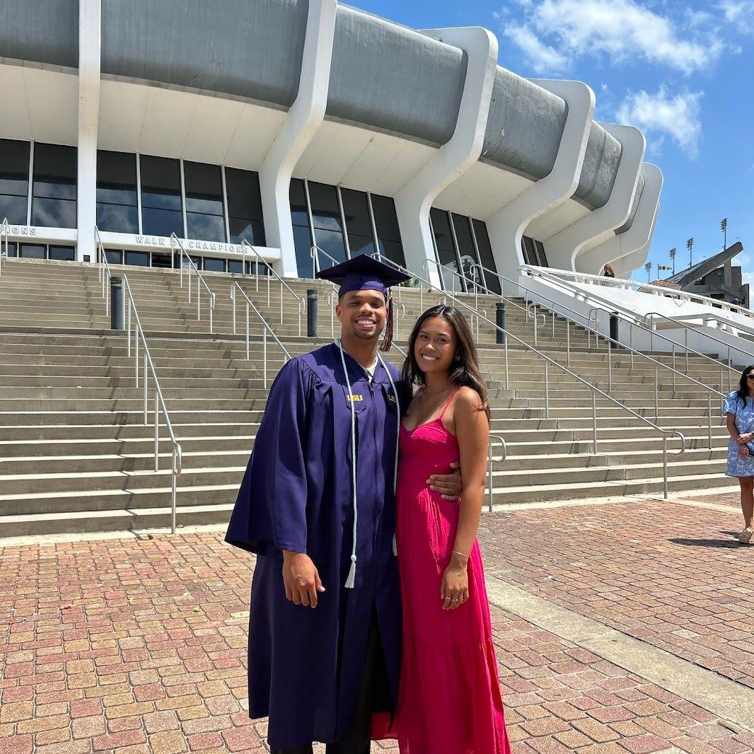 Brenen's undergrad graduation! Geaux Tigers!!