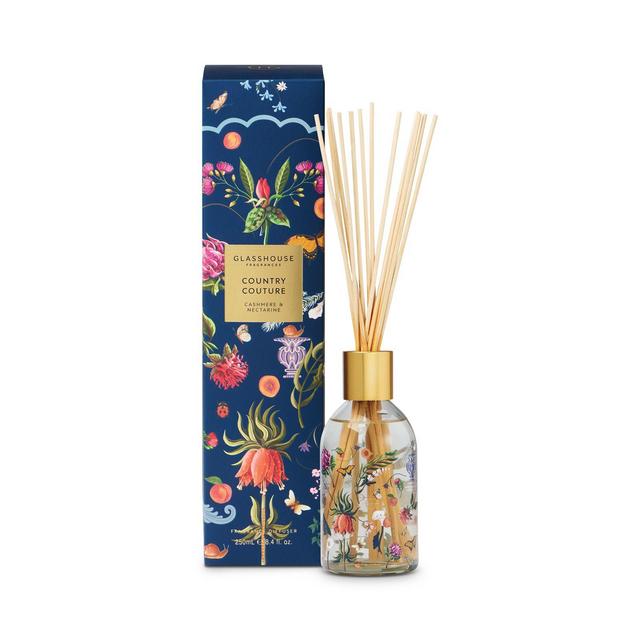 Glasshouse Fragrances Country Couture Reed Diffuser, 8.4 oz.