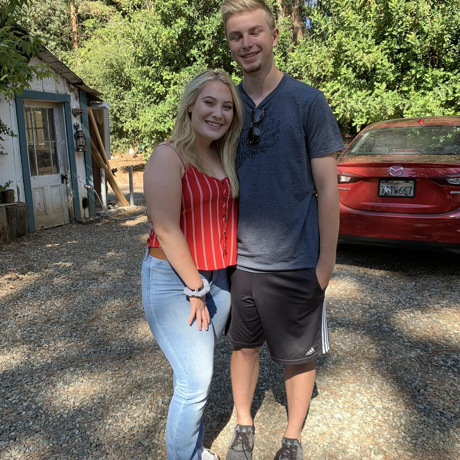The day they headed off to college for the first time!
