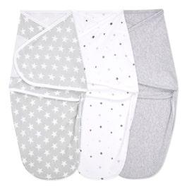 essentials wrap swaddle 3-pk twinkle