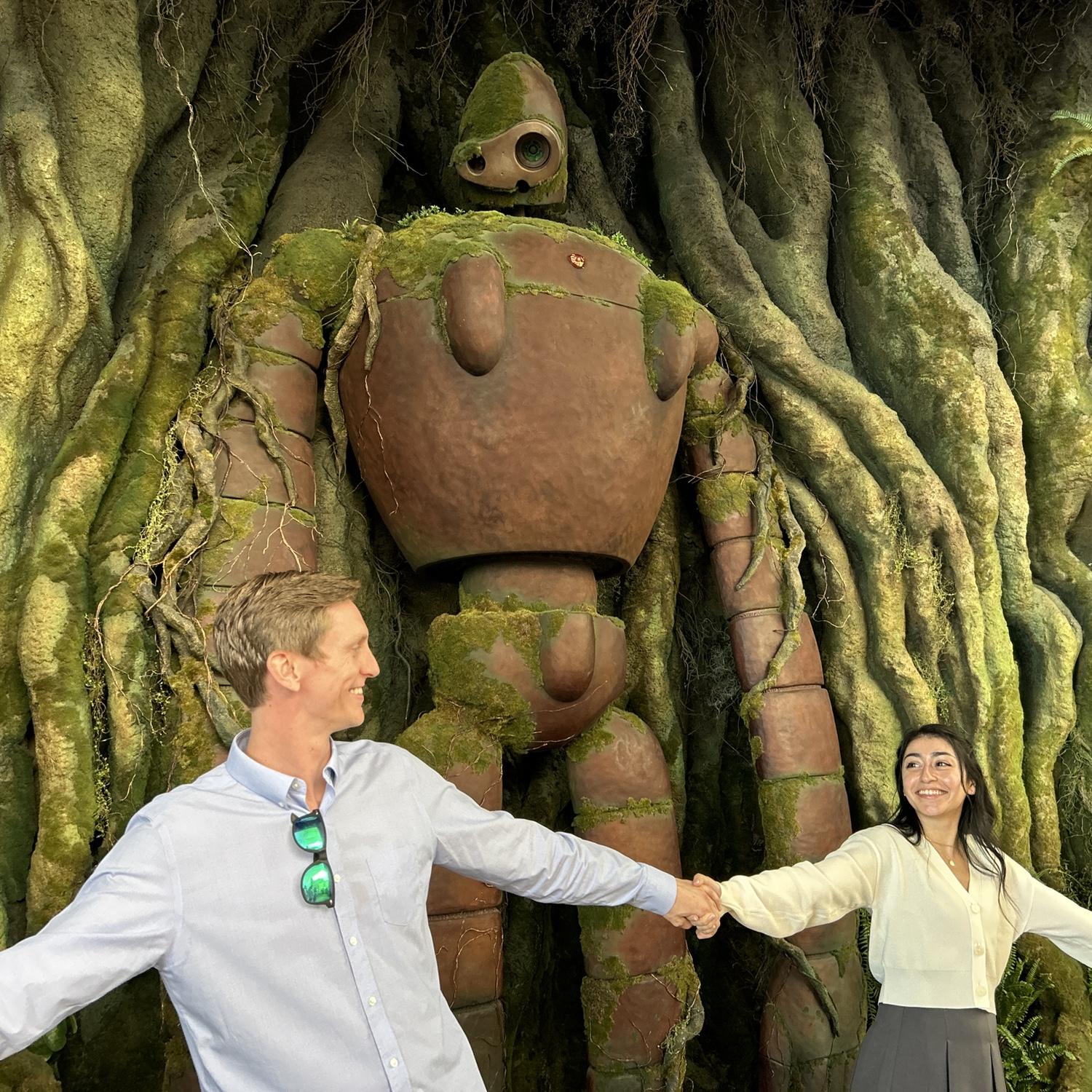 Our first time at the Ghibli park in Nagoya, Japan!