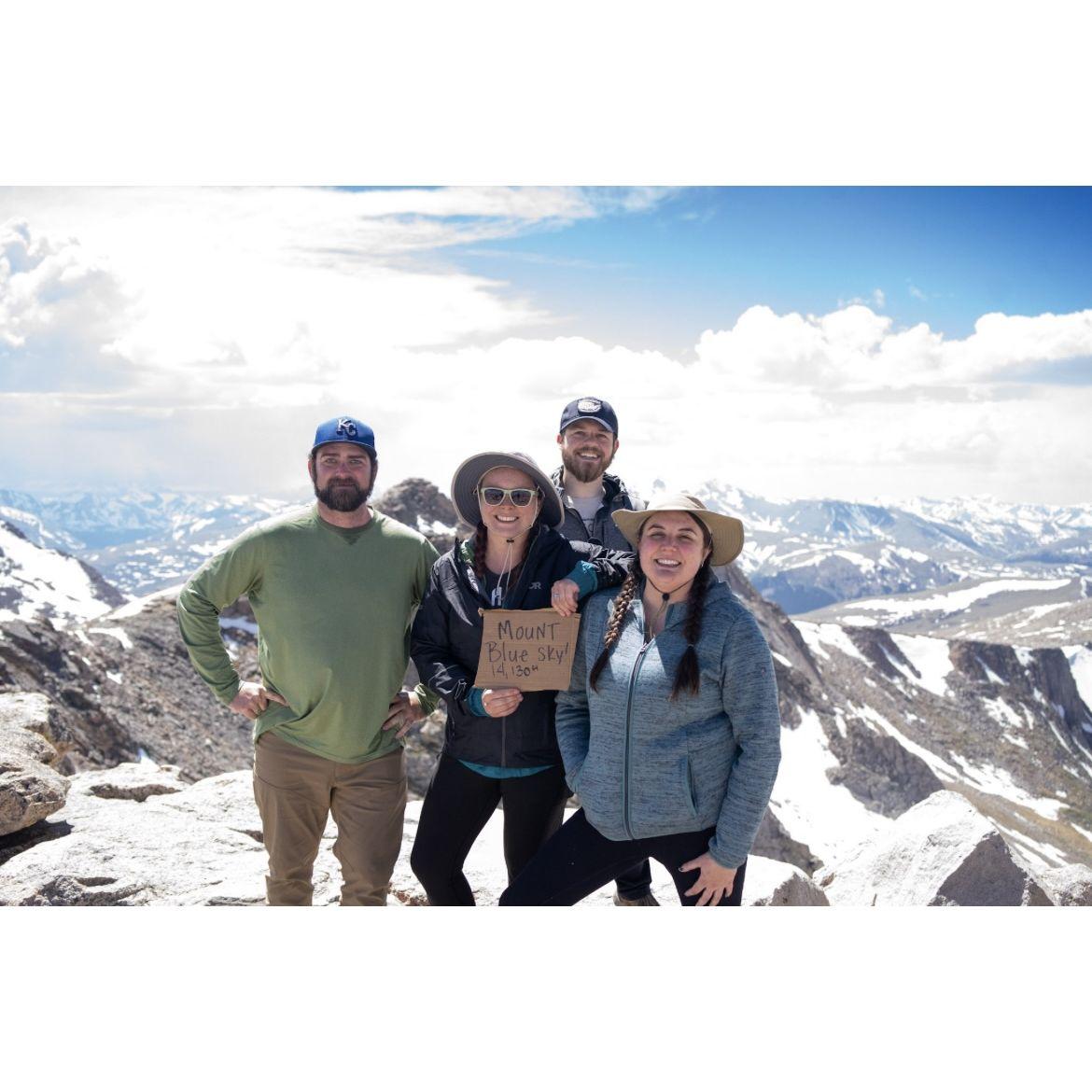 The rest of the 14er Crew