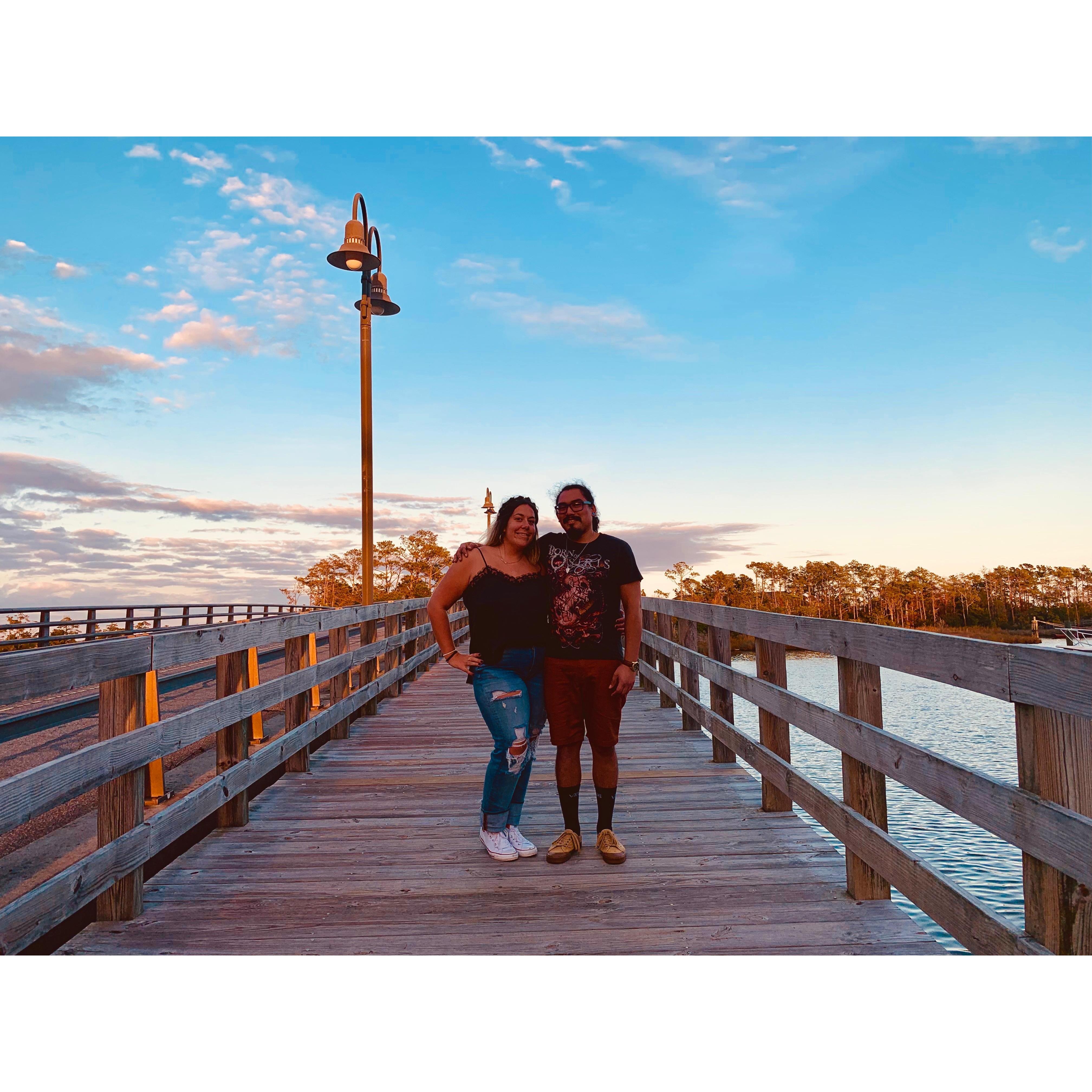 We love strolling around Manteo.