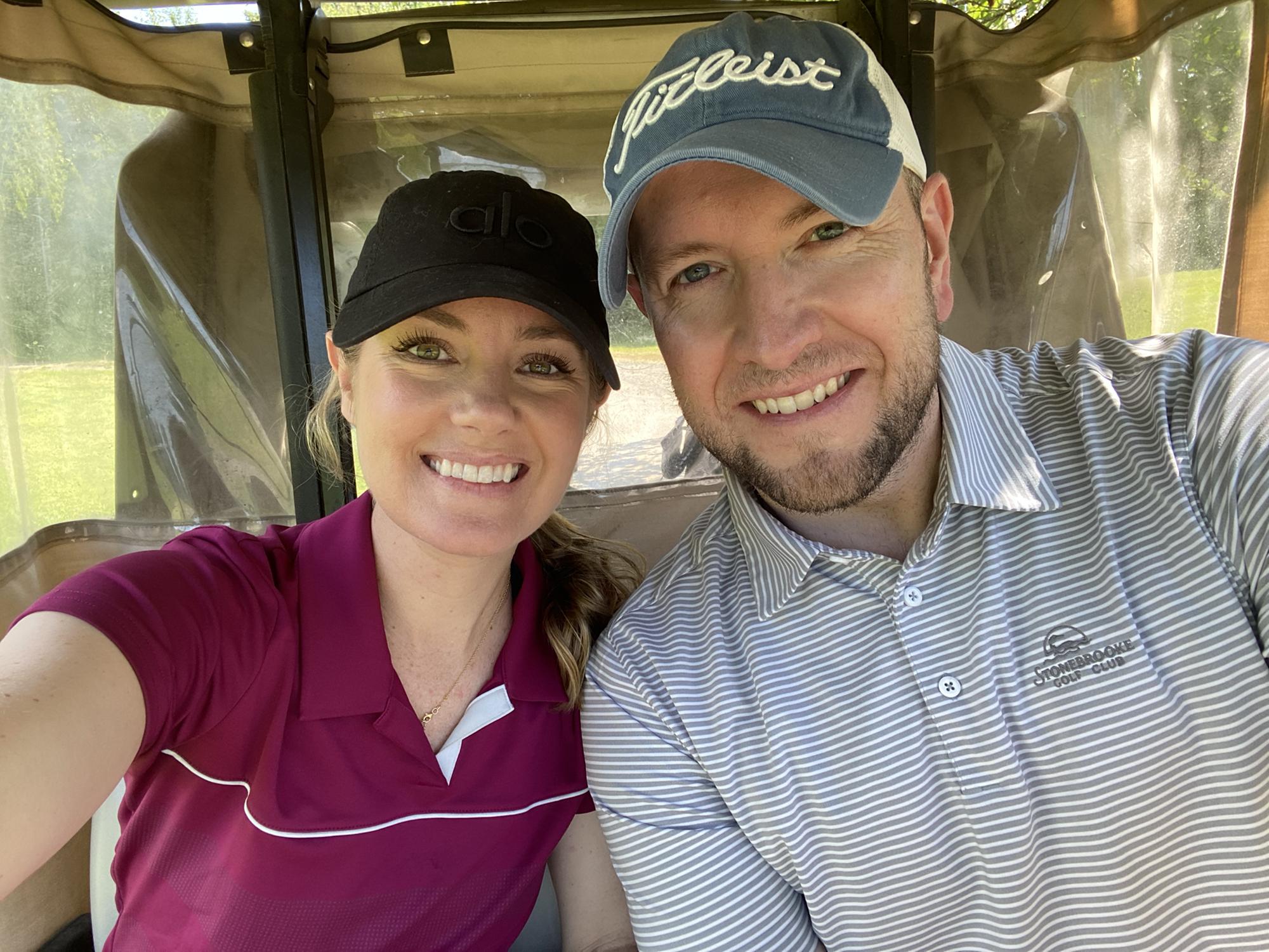 Taking advantage of summer sun to get a round of golf in at West Seattle - 7/5/20