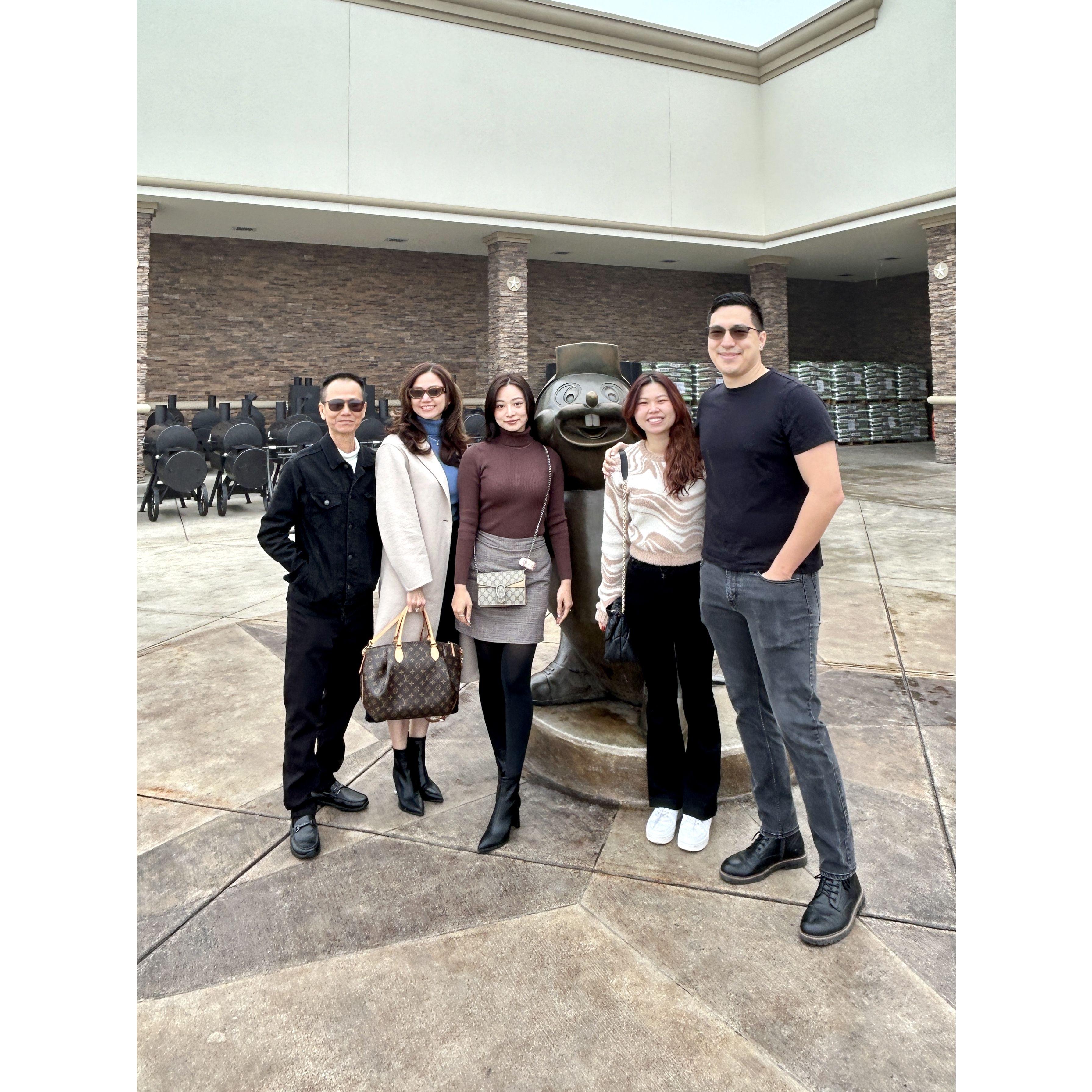 Trip to San Antonio with the family