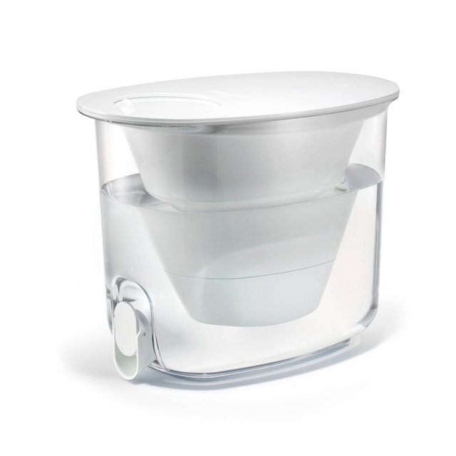 LifeStraw 35 Cup Home High Capacity Water Filter Dispenser White