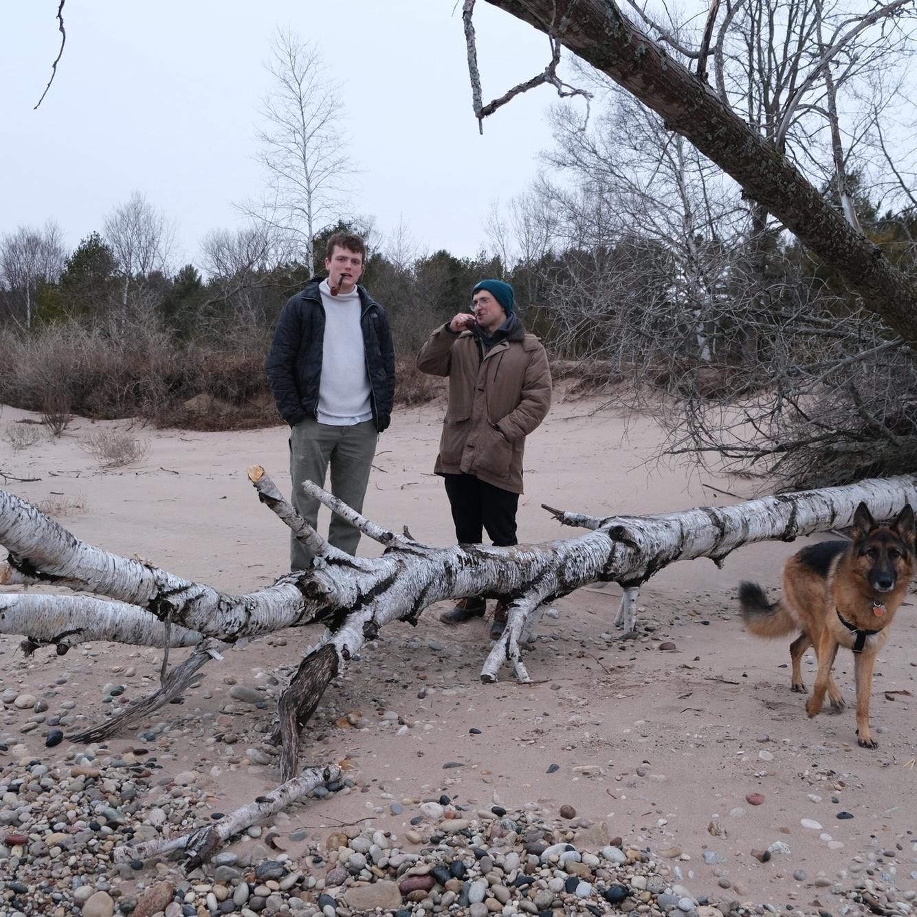 2024 - our last winter trip to Lake Michigan before moving back to PA :')