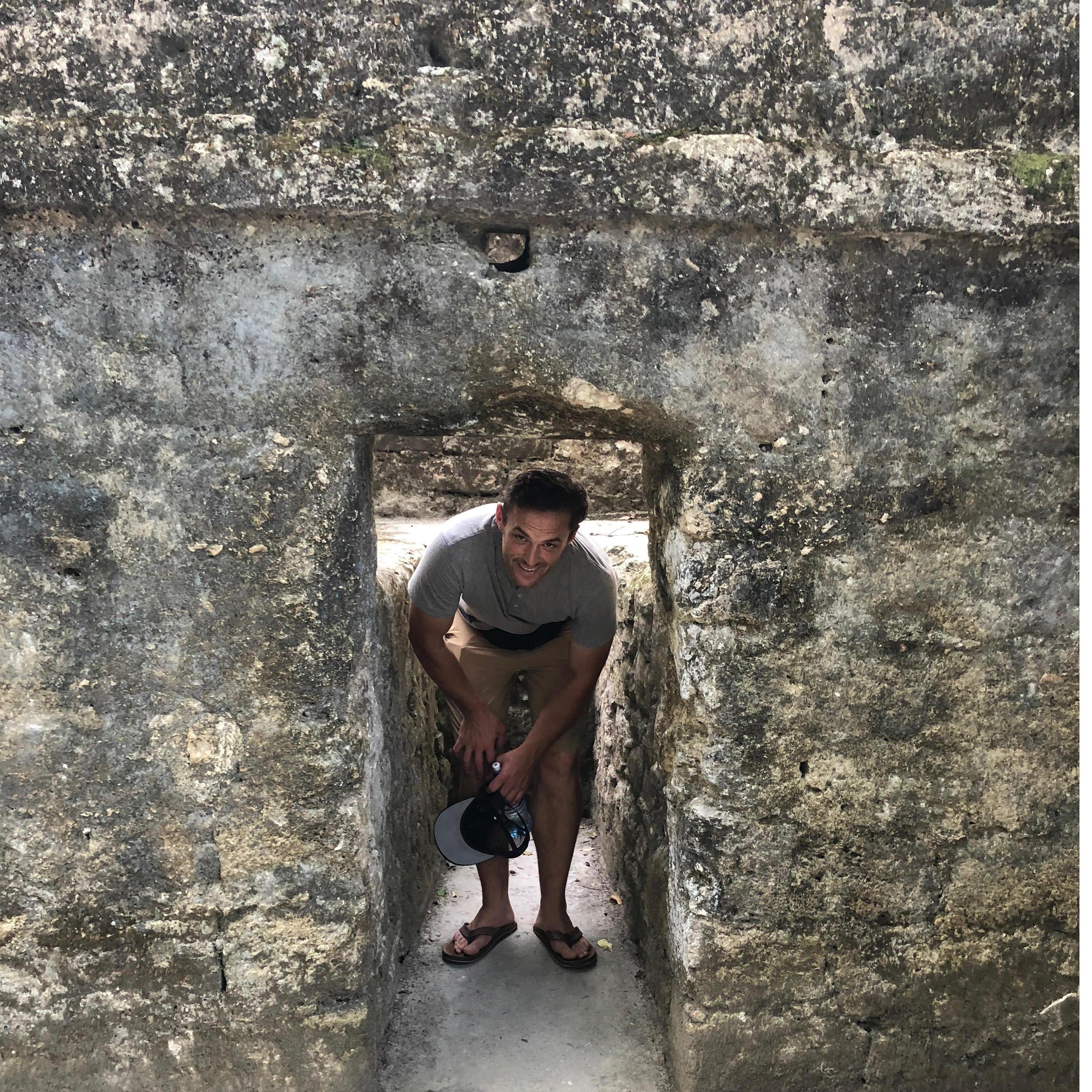Exploring Mayan Ruins in Belieze