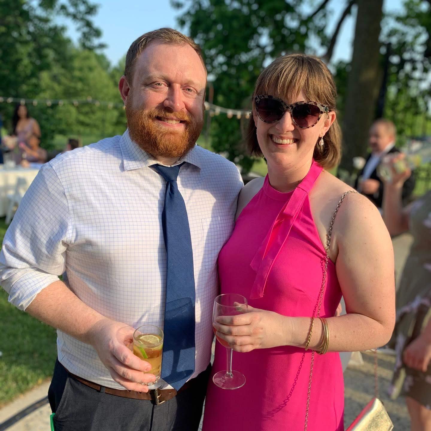 At Jess & David's wedding