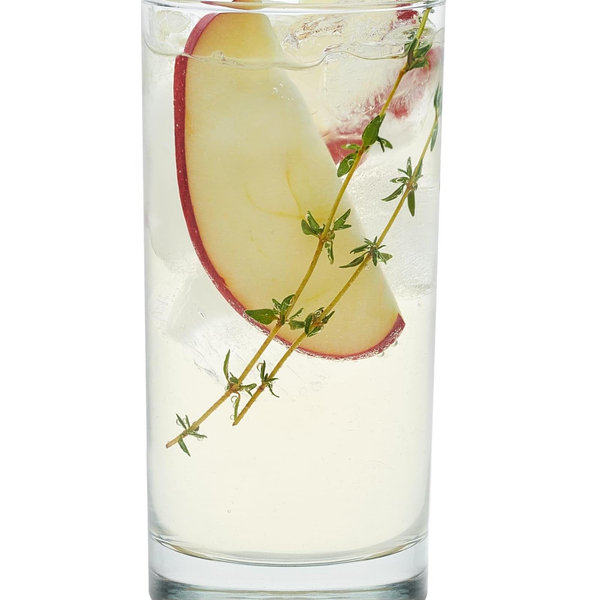 Libbey Heavy Base Drinking Glasses Set of 8, 15.5 Oz Elegant, Weighted Clear Water Glasses, Dishwasher Safe Glass Cups Set for Parties, Birthdays