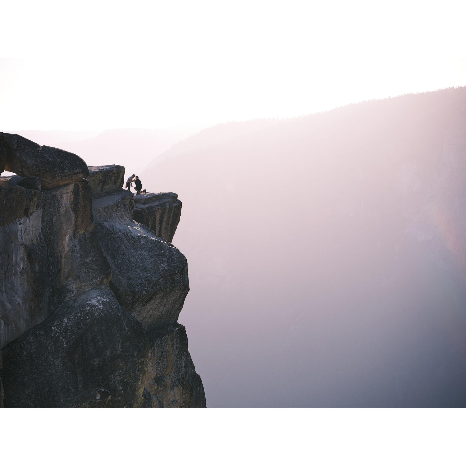 Taft Point the location of our beautiful proposal