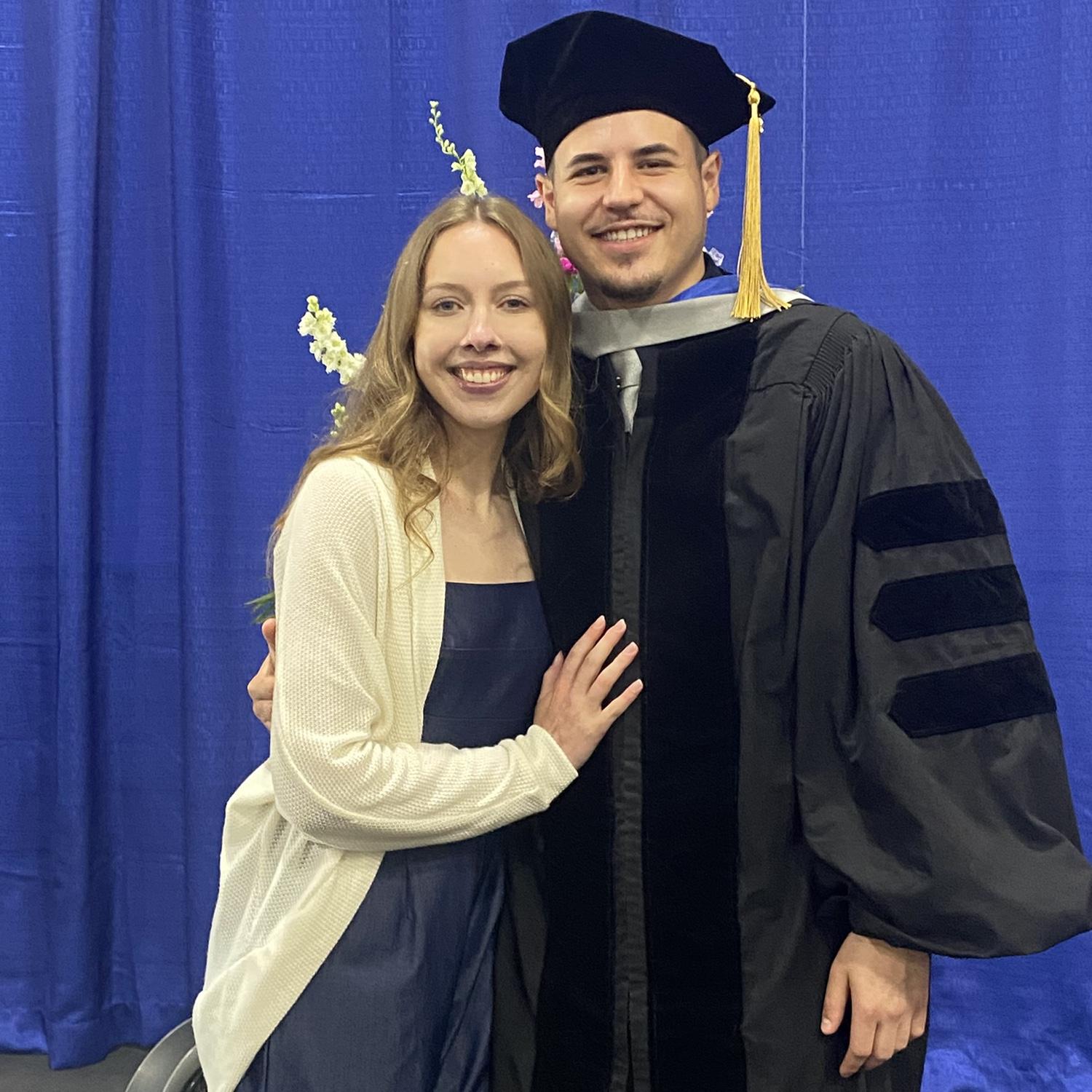 Graduation Day for Mitchell, or should I say Dr. Araya! August 2025