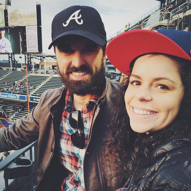 April 2015. Where it all began - one year later. Braves v. Mets at Citi Field.