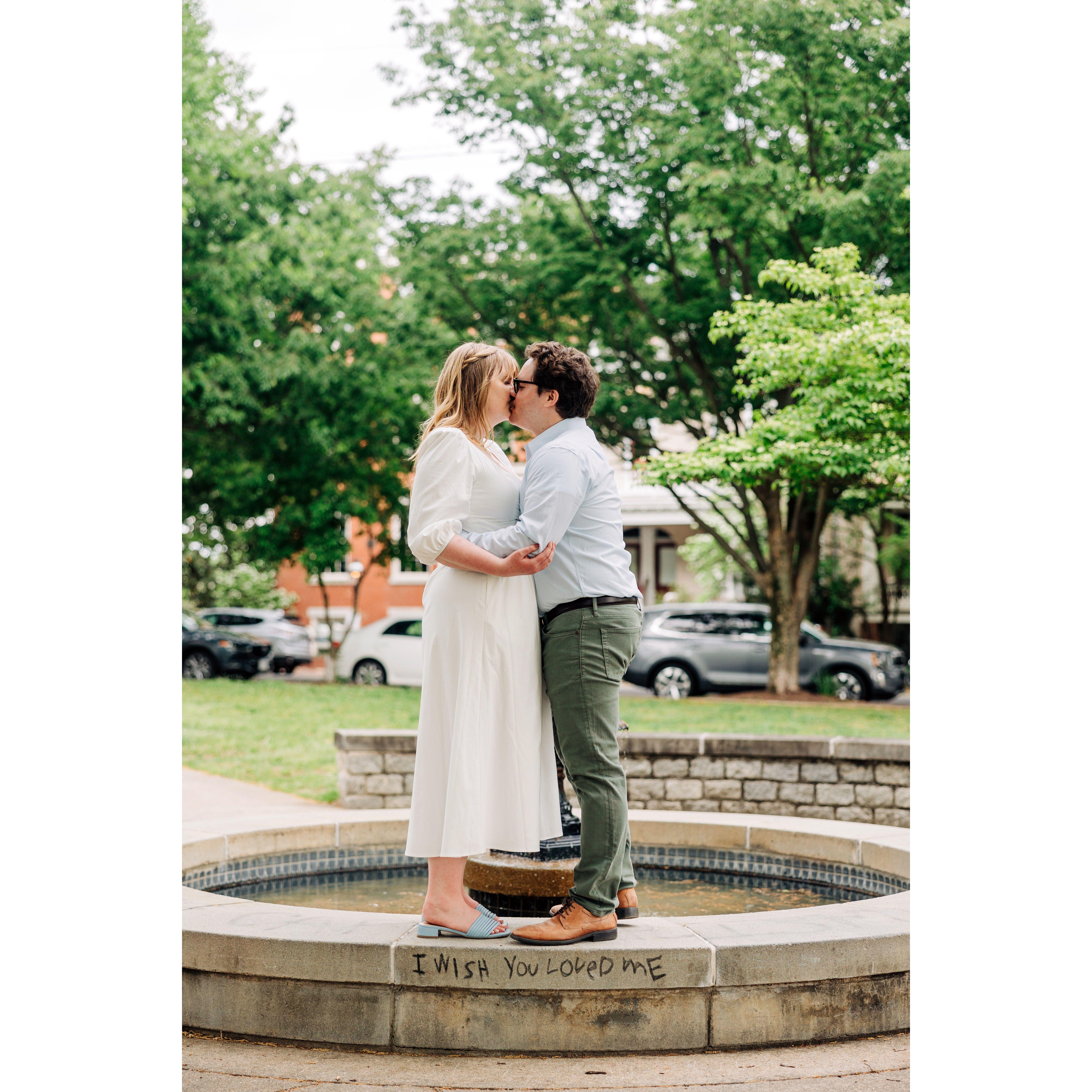 Taken by our amazing wedding photographer, Kylie Hinson Photography!