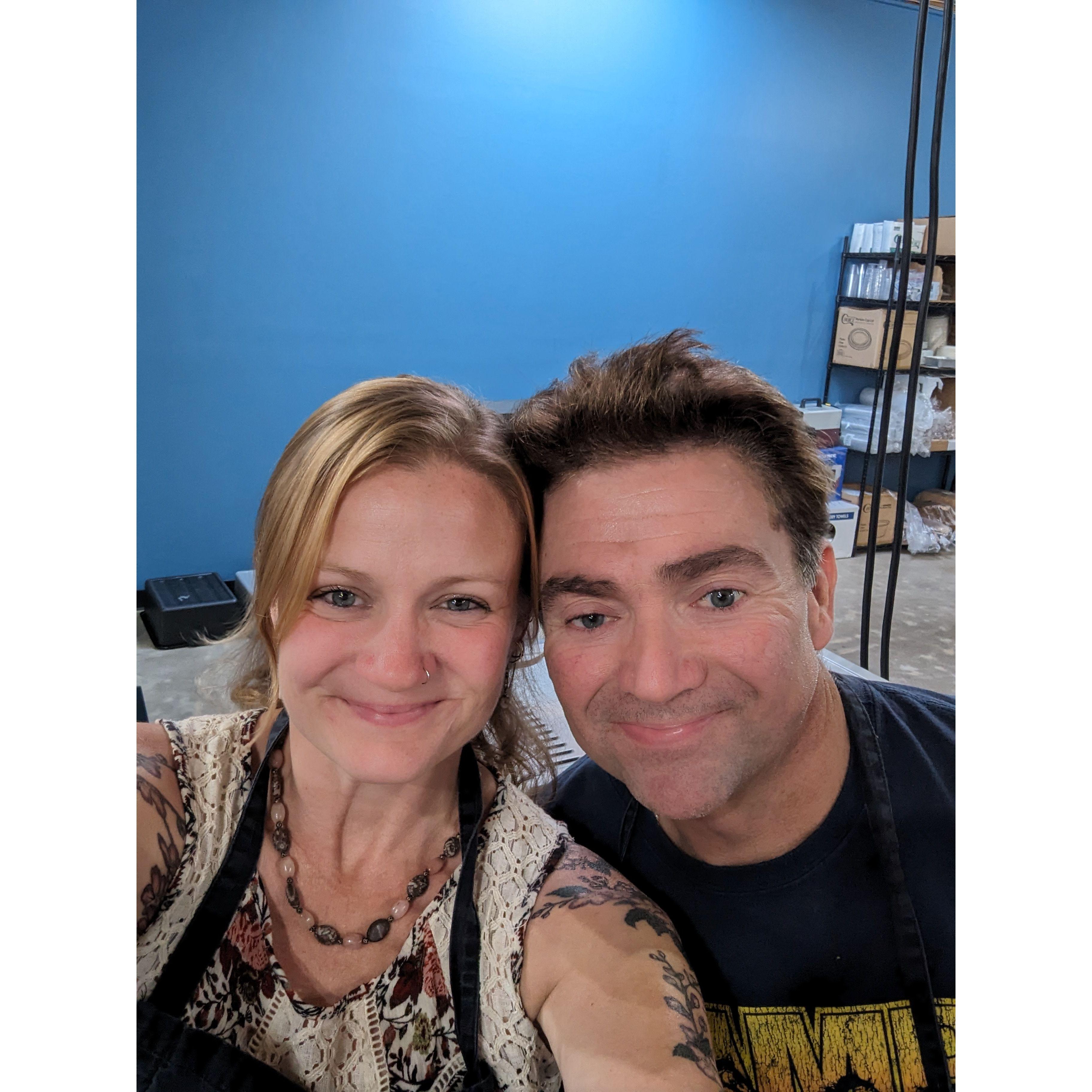 Cooking class date night. Our favorite one was learning how to make gnocchi from scratch!