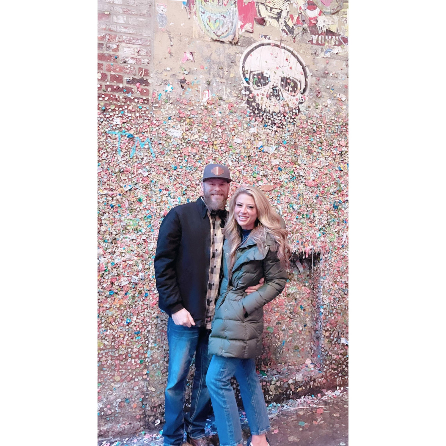 Our first trip exploring Pikes Place Market together.