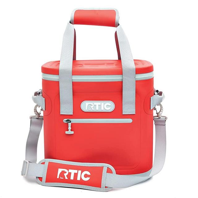 RTIC Soft Cooler Insulated Bag Insulated Bag, Leak, Proof, Zipper, Leak Proof Zipper, Portable Ice Chest Cooler for Travel, Lunch, Work, Cars, Picnics, Beaches & Trips