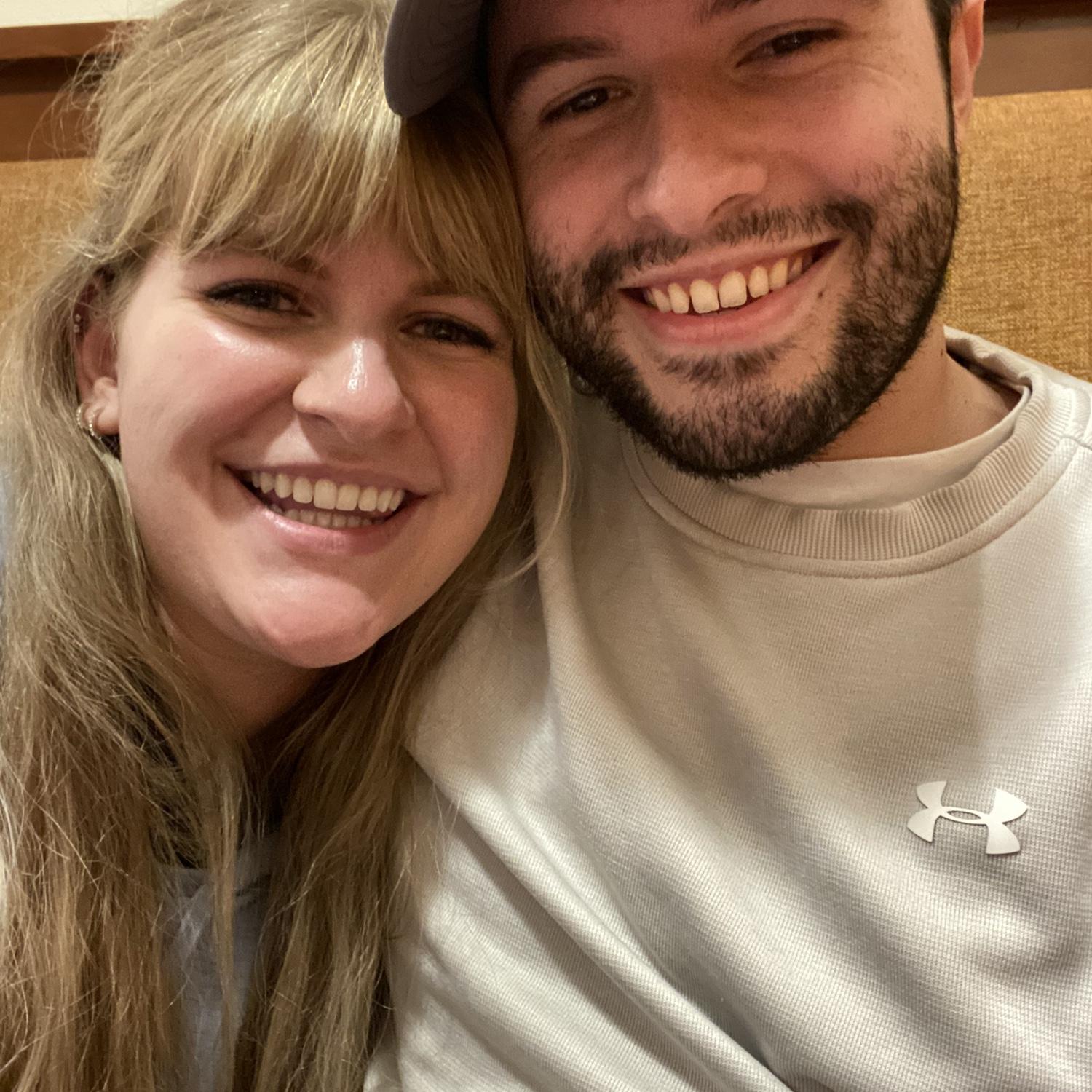 Our very first photo together!