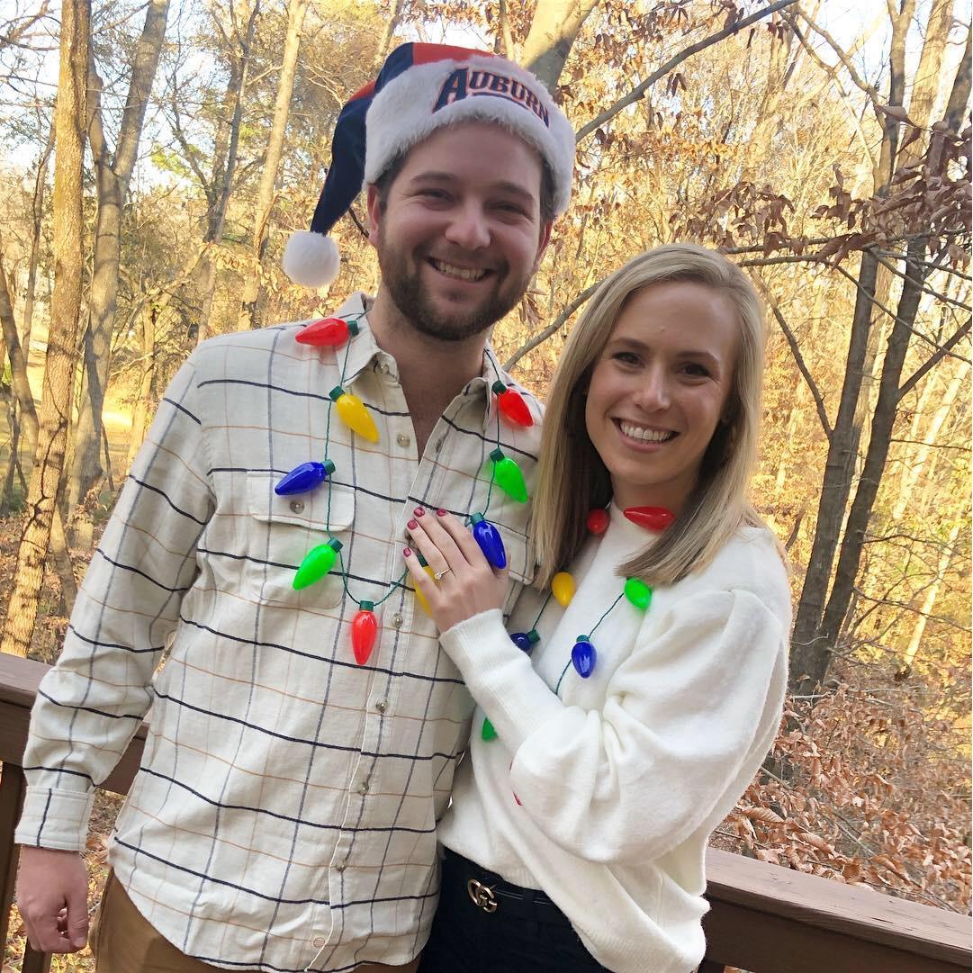 Cody asked me to marry him on Christmas morning 2018!