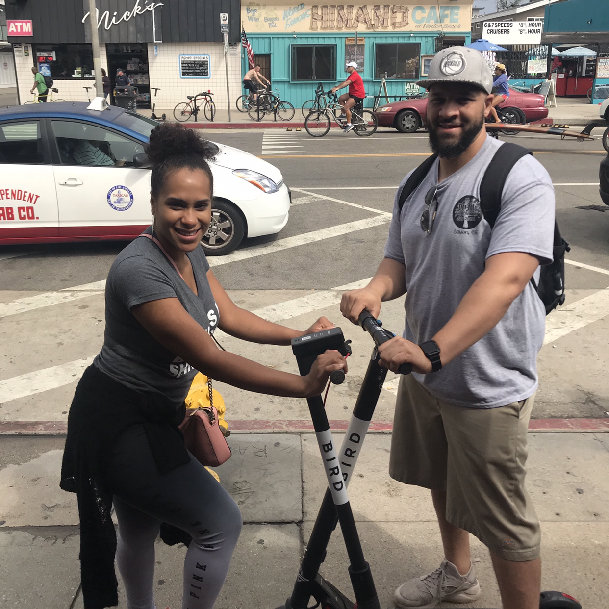 Scooter Rides in Marina del Rey, CA July 2018