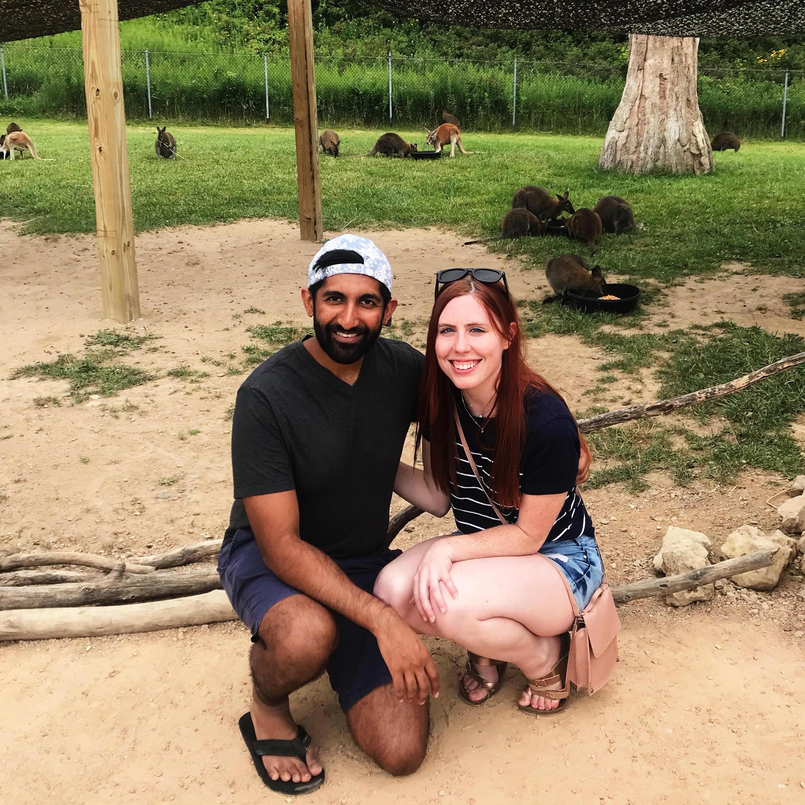 I told him kangroos were my favorite animal and he immediately found a way to let me see them in person.